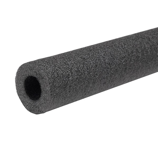 Jones Stephens 2-1/8in ID 2in CTS Semi-Slit Black Polyethylene Foam Pipe Insulation I55218 - main